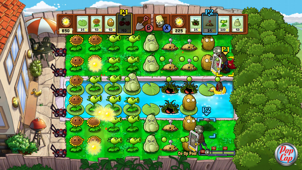 plants vs zombies free play